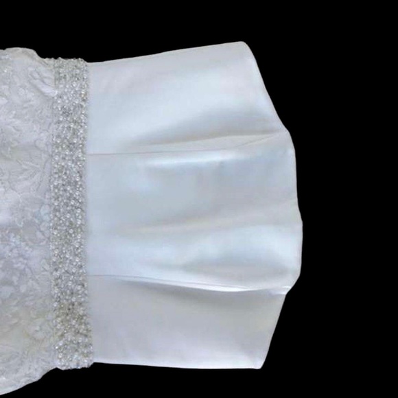 NWOT Ivory Wedding Dress - Picture 7 of 11